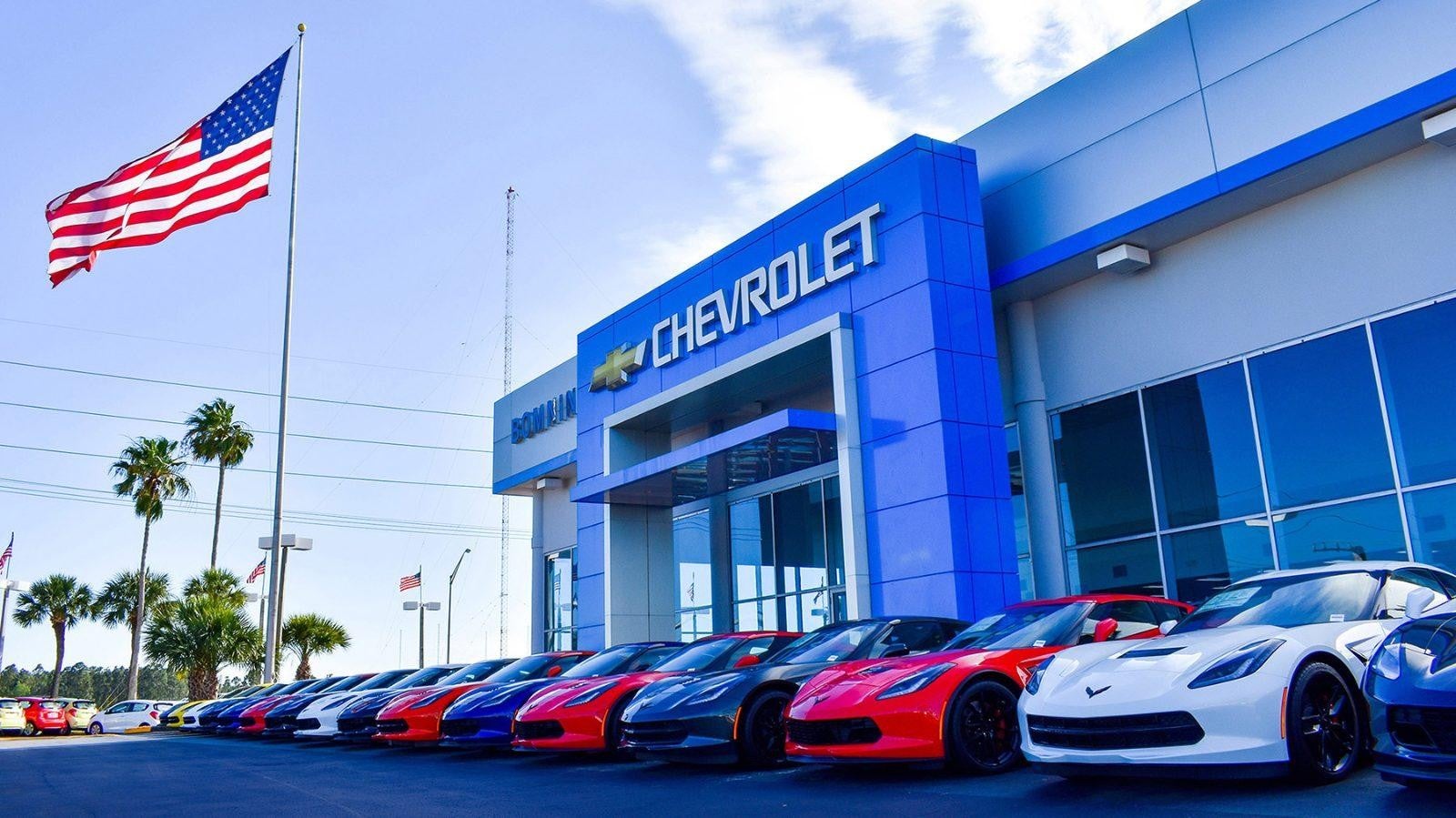 Exterior of Bomnin Chevrolet dealership
